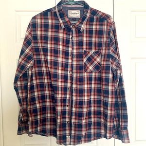 Men’s button down. Flag & Anthem.